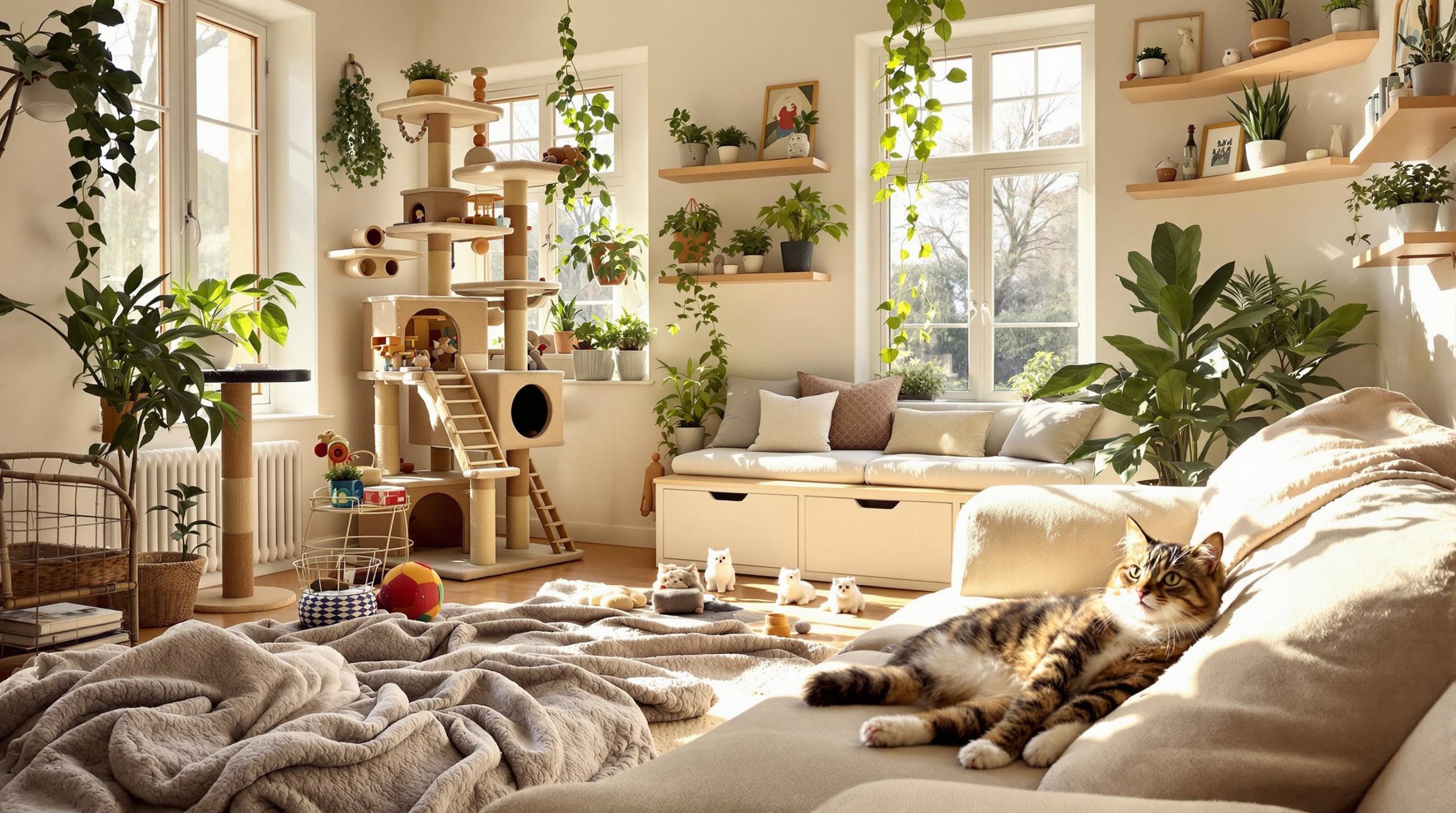découvrez nos astuces incontournables pour assurer le bonheur de votre maine coon en appartement. apprenez comment aménager son espace, stimuler son instinct de chasse et lui offrir un environnement agréable et sécurisé.