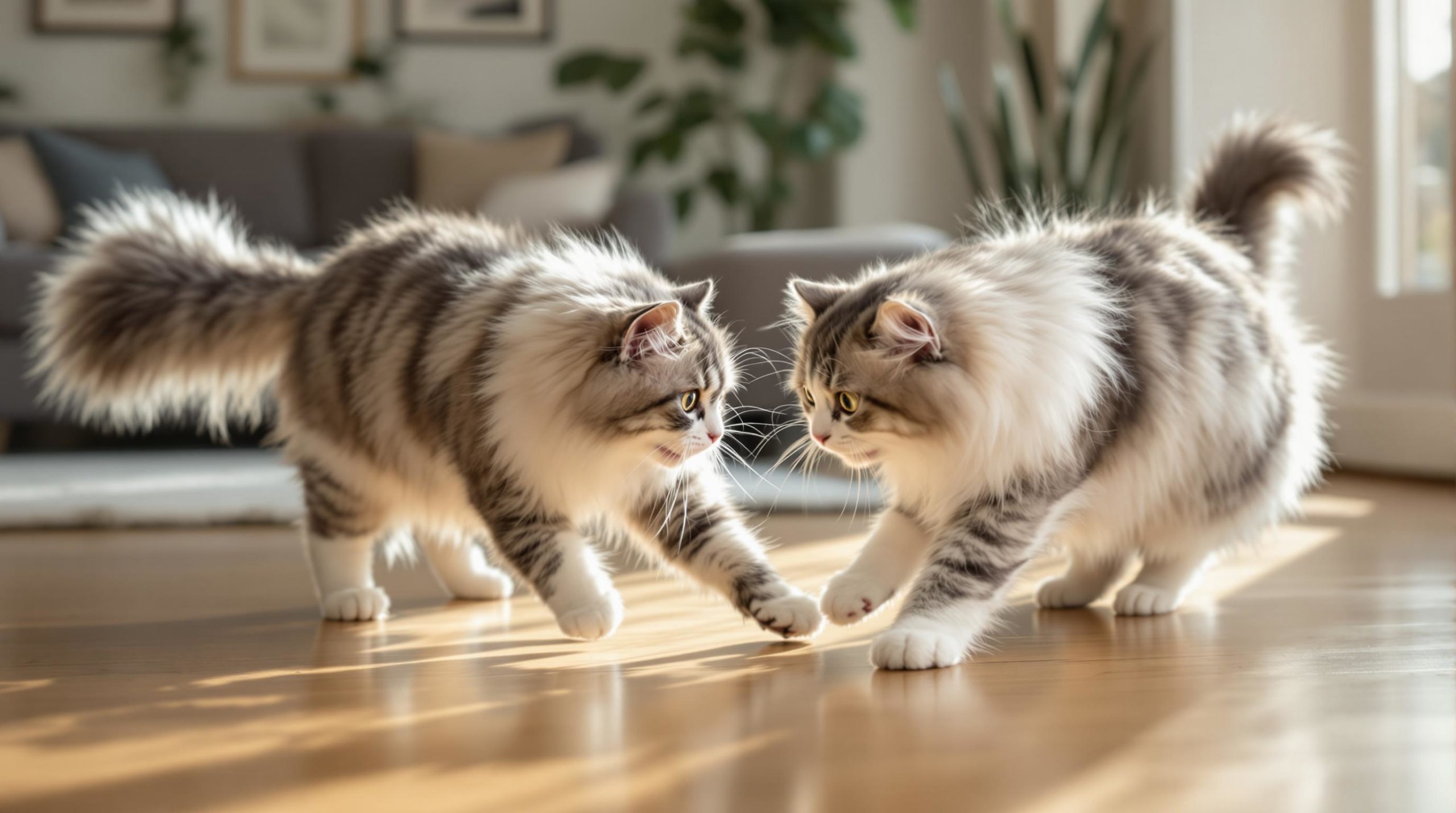 découvrez les bonnes raisons d'offrir un compagnon à votre maine coon pour enrichir sa vie, stimuler son bien-être et favoriser son épanouissement. un nouvel ami à fourrure peut non seulement apporter de la joie dans son quotidien, mais aussi renforcer ses instincts naturels et améliorer son comportement. apprenez comment la compagnie d'un autre animal peut transformer la vie de votre chat.