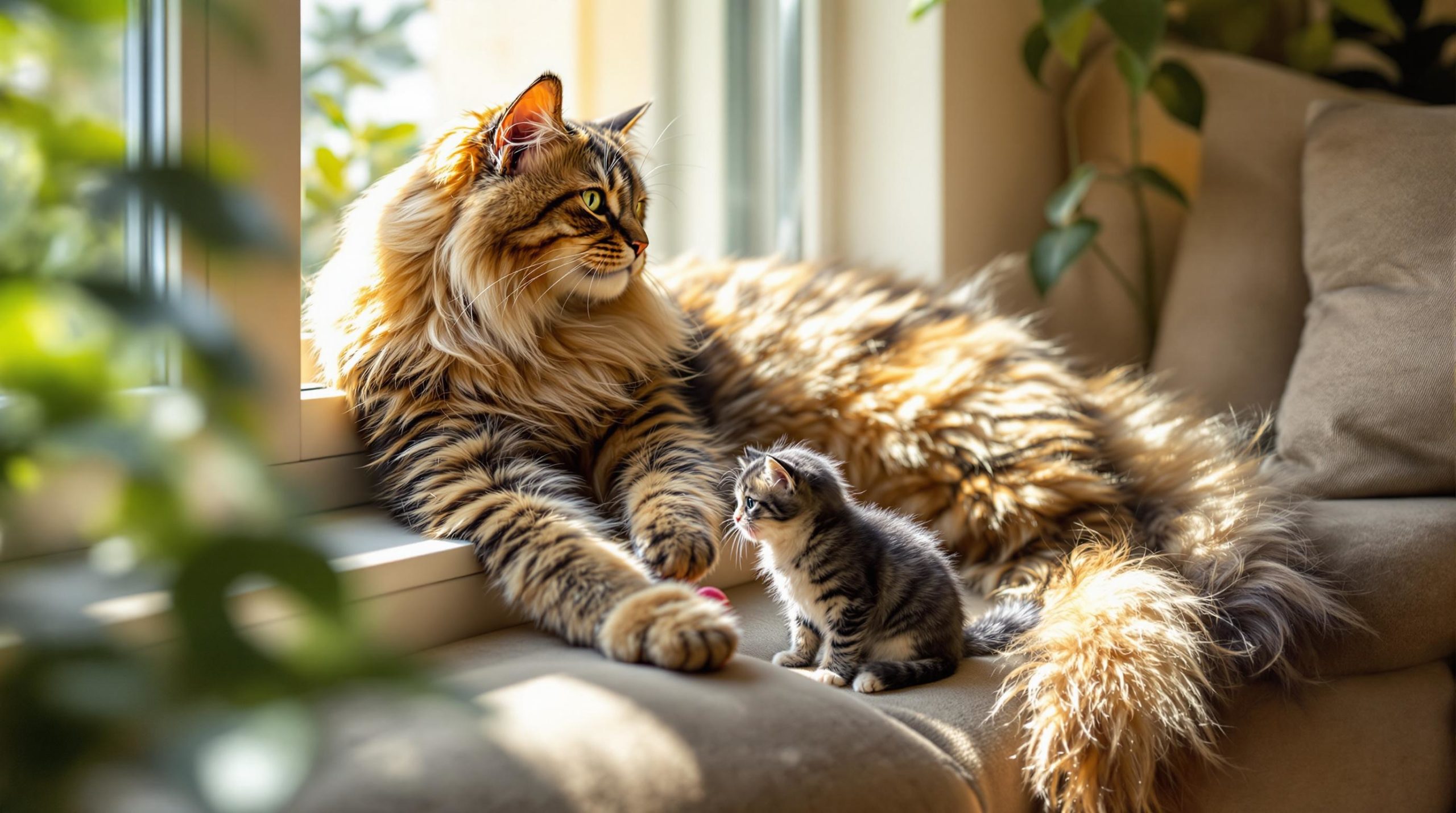 découvrez les meilleures raisons d'offrir un compagnon à votre maine coon. apprenez comment un compagnon peut enrichir la vie de votre félin, favoriser son bien-être et renforcer ses interactions. assurez-vous que votre maine coon ne se sente jamais seul et profitez de moments de jeu et de complicité.
