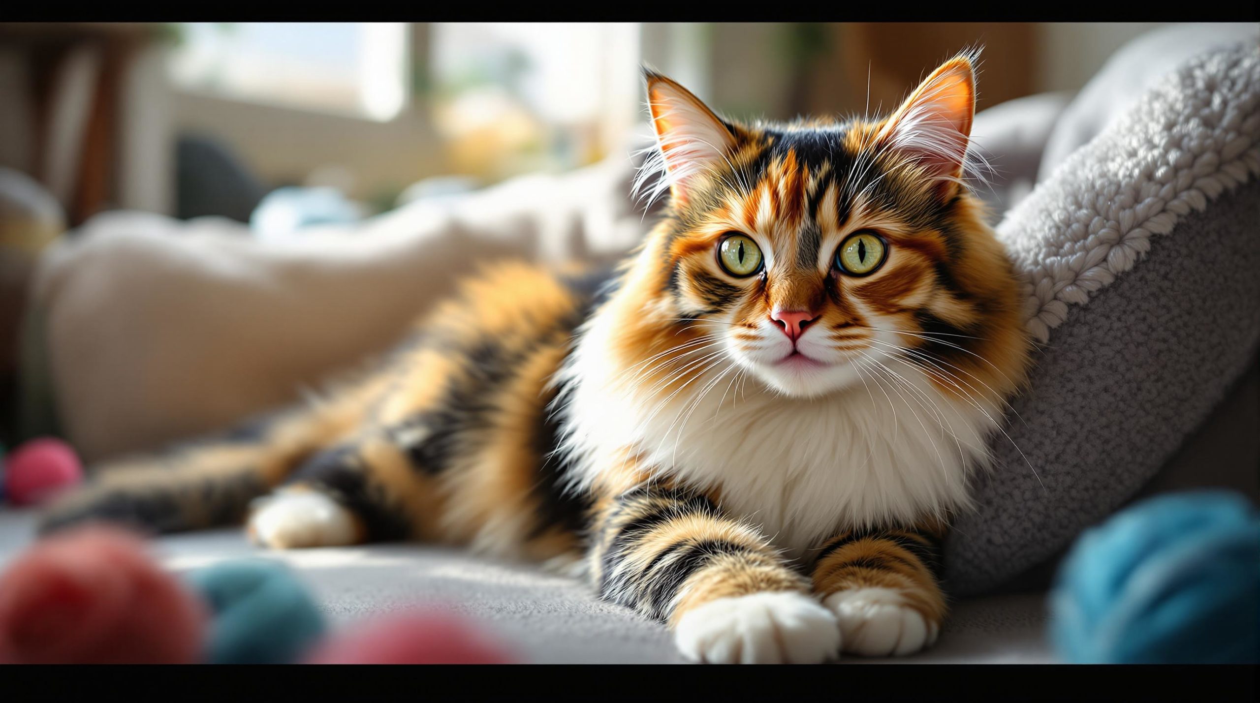 découvrez notre guide complet sur le maine coon calico, une race fascinante de chat aux couleurs éclatantes. apprenez tout sur son histoire, ses caractéristiques, ses soins et son comportement, pour mieux comprendre et chérir ce compagnon unique.