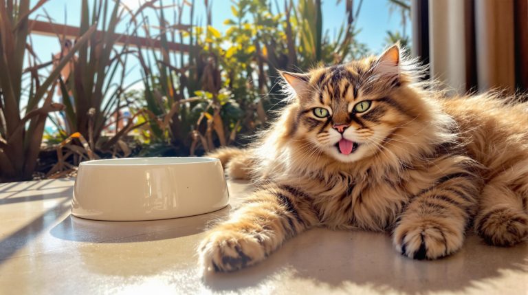 découvrez comment protéger votre maine coon des dangers de la chaleur estivale. apprenez à reconnaître les signes de stress thermique et les mesures à prendre pour assurer le bien-être de votre compagnon à quatre pattes durant les chaudes journées d'été.