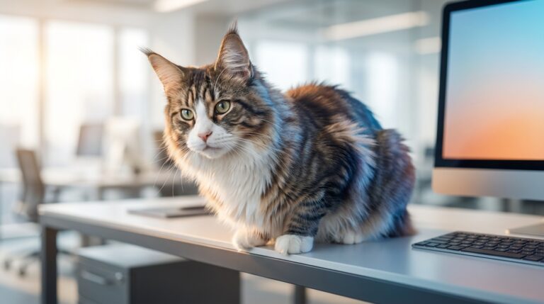 Chat Croisé Maine Coon : Reconnaître & Soigner en 2026 - Image de couverture