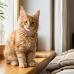 chaton maine coon - Image de couverture