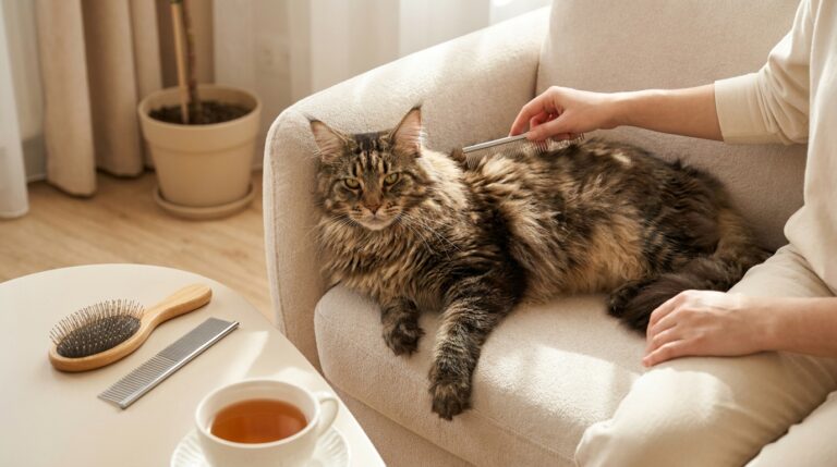 entretien pelage maine coon - Image de couverture