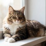 maine coon croisé chat de gouttière - Image de couverture
