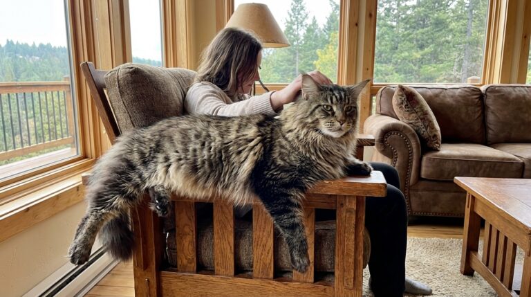 maine coon géant - Image de couverture