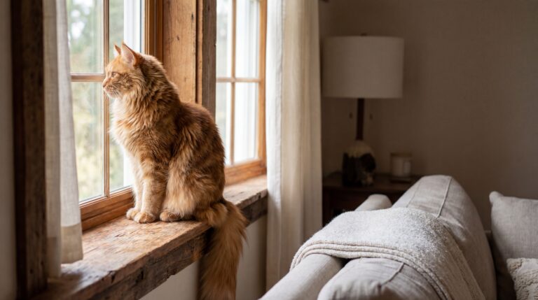 maine coon roux - Image de couverture