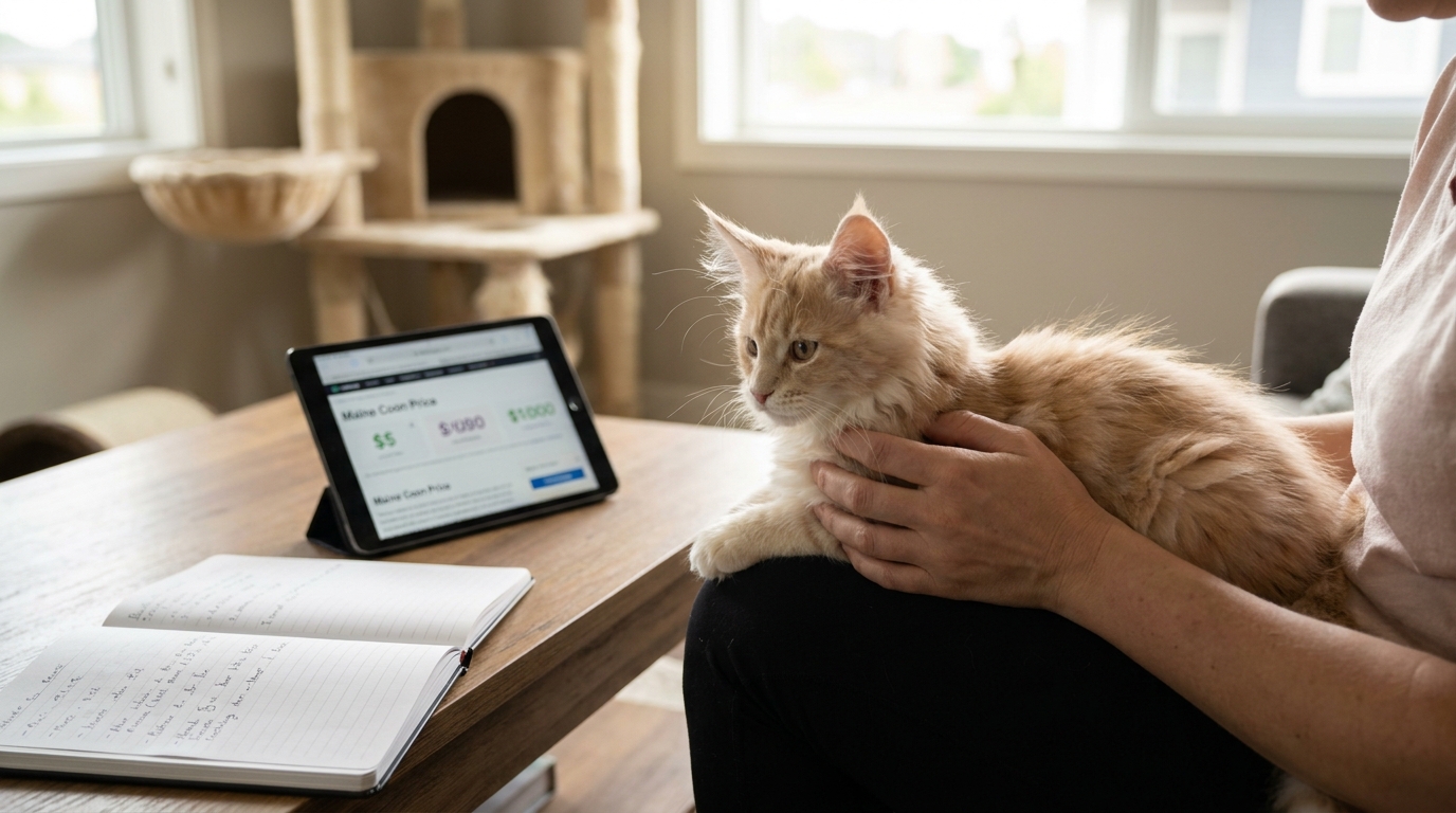 prix d'un chaton maine coon - Image de couverture