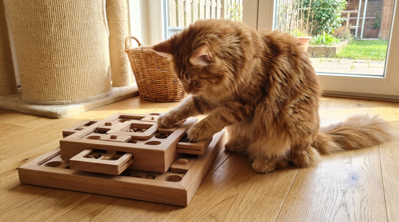 jouet pour maine coon - Image de couverture