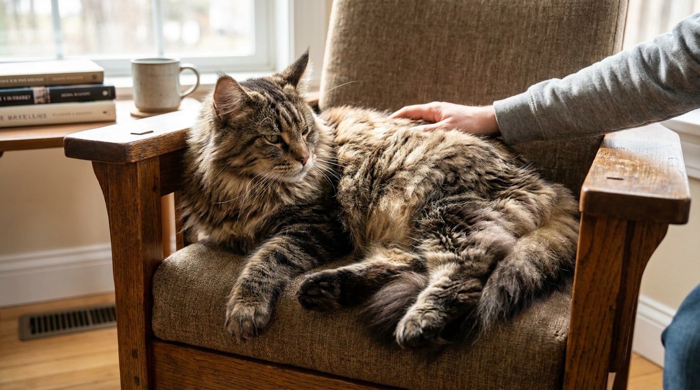 maine coon xxl - Image de couverture