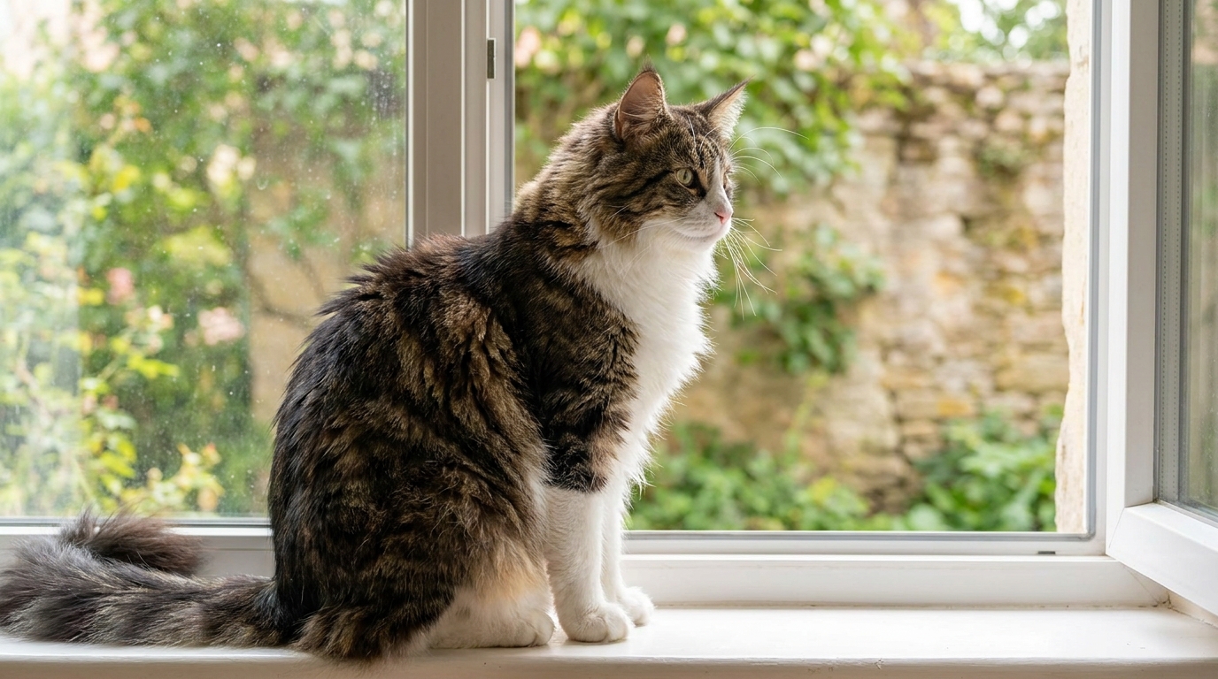 race de chat maine coon - Image de couverture