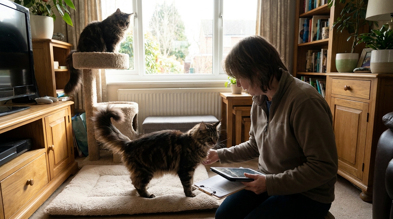 test adn race maine coon en situation réelle