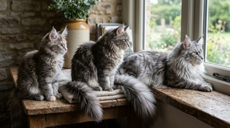 évolution pelage maine coon - Image de couverture
